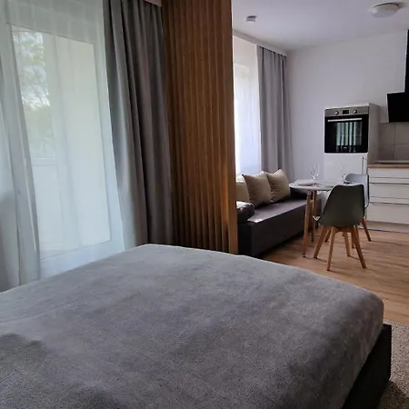 アパート Zentrum - Oled Tv - Ps4 - Balkon - Parking ケムニッツ